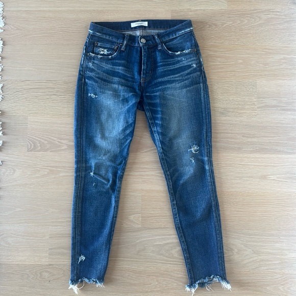 MOUSSY VINTAGE Checotah Mid-Rise Skinny Cropped Jeans - Picture 2 of 5